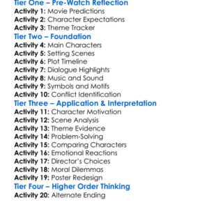The Buyers 2023 Worksheet Activity Booklet