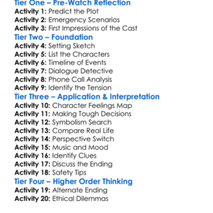 The Call 2013 Worksheet Activity Booklet