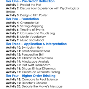 The Cell 2000 Worksheet Activity Booklet