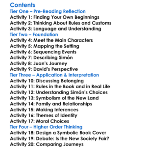 The Childhood Of Jesus Jm Coetzee Worksheet Activity Booklet