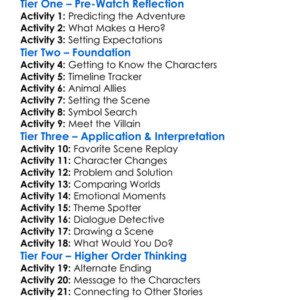 The Chronicles Of Narnia 2 Worksheet Activity Booklet