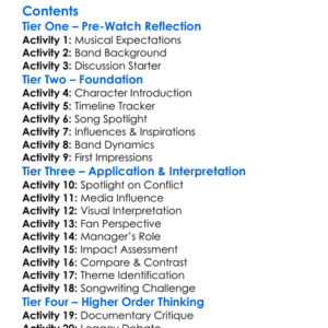 The Clash The Rise And Fall Of The Clash 2012 Worksheet Activity Booklet