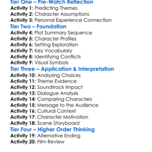 The Combination Redemption 2019 Worksheet Activity Booklet