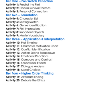 The Condemned 2 2015 Worksheet Activity Booklet
