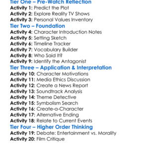 The Condemned 2007 Worksheet Activity Booklet