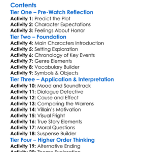 The Conjuring The Devil Made Me Do It 2021 Worksheet Activity Booklet