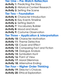 The Countess 2009 Worksheet Activity Booklet