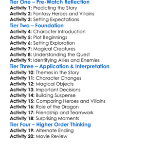 The Crown And The Dragon 2013 Worksheet Activity Booklet