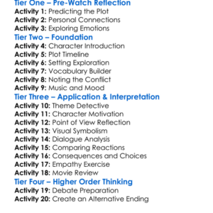 The Cured 2017 Worksheet Activity Booklet