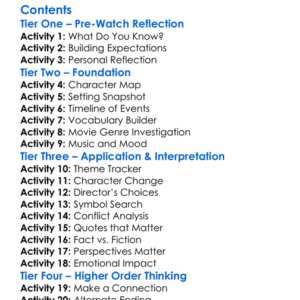 The Dark Side Of A Hollywood Icon 2022 Worksheet Activity Booklet