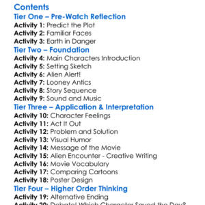 The Day The Earth Blew Up A Looney Tunes Movie Worksheet Activity Booklet