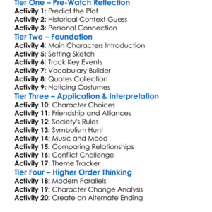 The Duchess 2008 Worksheet Activity Booklet