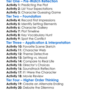 The Dump 2012 Worksheet Activity Booklet