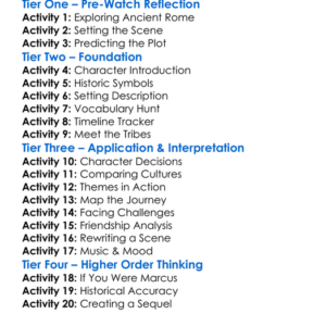 The Eagle 2011 Worksheet Activity Booklet