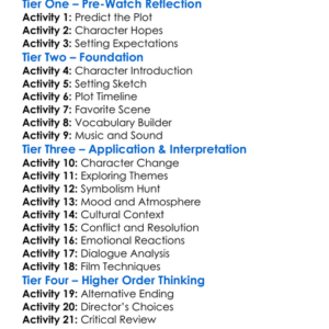 The Endless River 2015 Worksheet Activity Booklet