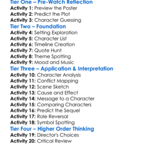 The Enforcer 2022 Worksheet Activity Booklet