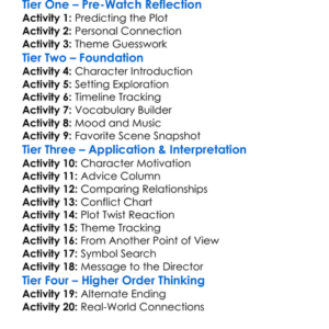 The Engagement Back-Up 2022 Worksheet Activity Booklet
