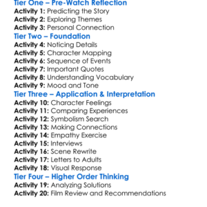 The Forgotten Children 2016 Worksheet Activity Booklet