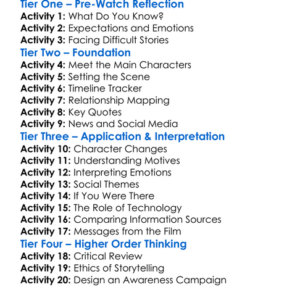 The Gabby Petito Story 2022 Worksheet Activity Booklet