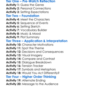The Gambler 2014 Worksheet Activity Booklet