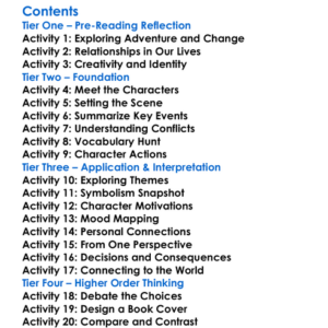 The Garden Of Eden Ernest Hemingway Worksheet Activity Booklet