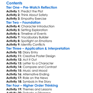 The Girl Locked Upstairs The Tanya Kach Story 2024 Worksheet Activity Booklet