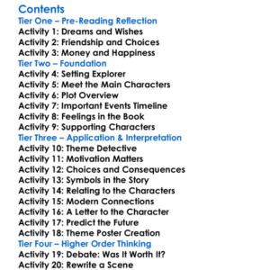 The Glimpses Of The Moon Edith Wharton Worksheet Activity Booklet