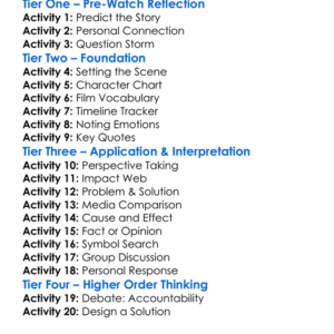 The Great Invisible 2014 Worksheet Activity Booklet