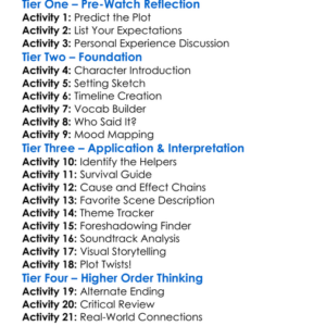 The Helpers 2012 Worksheet Activity Booklet