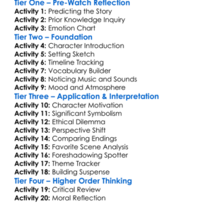 The House That Jack Built 2018 Worksheet Activity Booklet