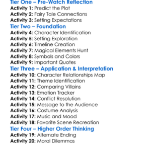 The Huntsman Winters War 2016 Worksheet Activity Booklet