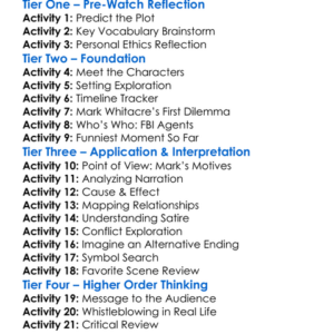 The Informant 2009 Worksheet Activity Booklet