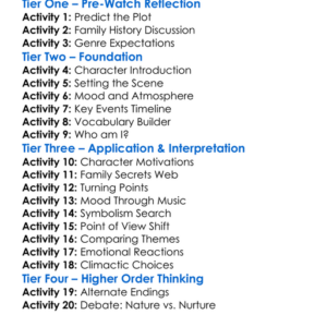 The Inhabitant 2022 Worksheet Activity Booklet