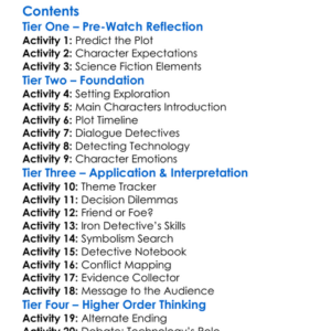 The Iron Detective The Exonetic Division 2019 Worksheet Activity Booklet