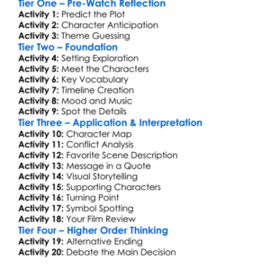 The Juice 2025 Worksheet Activity Booklet
