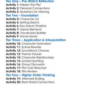 The Killing Grounds 2007 Worksheet Activity Booklet