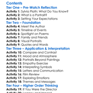 The Lady In The Book Worksheet Activity Booklet