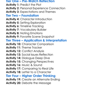 The Last Shift 2020 Worksheet Activity Booklet