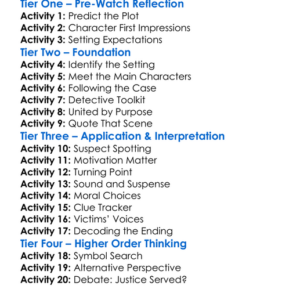 The Little Things 2021 Worksheet Activity Booklet