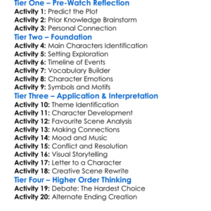 The Longest Run 2022 Worksheet Activity Booklet