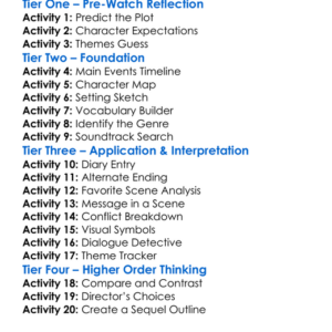 The Lookout 2021 Worksheet Activity Booklet