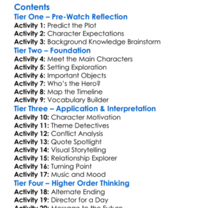 The Lord Of The Rings The War Of The Rohirrim 2024 Worksheet Activity Booklet
