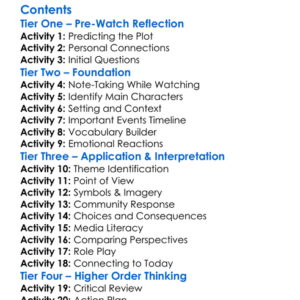 The Lost Children Of Rockdale County 1999 Worksheet Activity Booklet