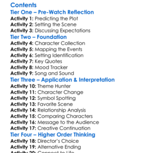 The Love Box In Your Living Room 2022 Worksheet Activity Booklet