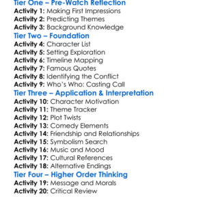 The Love Guru 2008 Worksheet Activity Booklet