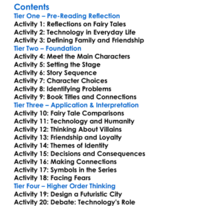 The Lunar Chronicles Compilation Marissa Meyer Worksheet Activity Booklet