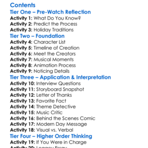 The Making Of A Charlie Brown Christmas 2001 Worksheet Activity Booklet