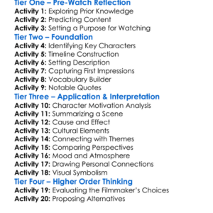 The Making Of Comanche 2000 Worksheet Activity Booklet