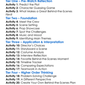 The Making Of Double Dragon 2019 Worksheet Activity Booklet