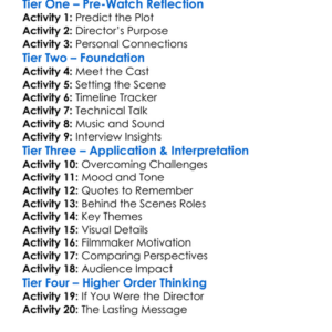 The Making Of Habit 1999 Worksheet Activity Booklet